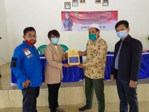 Langsungkan Giat Sosper, Budhi Condrowati Kunjungi Ponpes di Mesuji