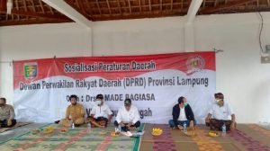 I Made Bagiasa Gelar Sosper Rembug Desa di Lampung Tengah