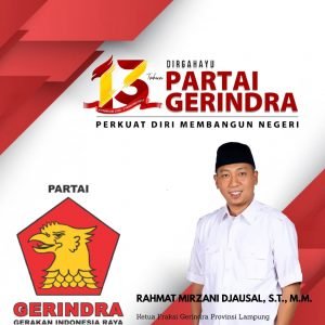 Harlah Partai Gerindra