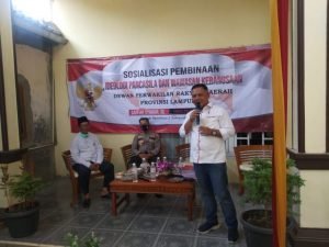 Gelar Sosialisasi Idiologi Pancasila dan Wawasan Kebangsaan Aan Ajak Pemuda Bersinergi dengan Pemerintah