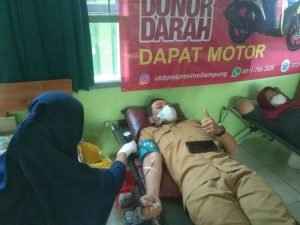 PMI Gandeng SMAN 4 Bandar Lampung Gelar Donor Darah Sukarela