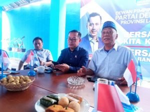 Kantor Baru Demokrat Lampung Bakal Direnovasi, Edy Irawan Ajak Fraksi Gotong-royong