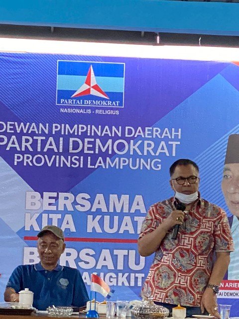 Akui Dekat dengan Edy Irawan, Alzier Terima Tawaran Gabung Demokrat Lampung