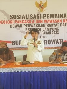 Gandeng Ken Setiawan, Budhi Condrowati Edukasi Bahaya Radikalisme ke Para Guru PAI se-Tubaba