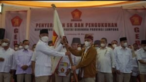 Resmi Nahkodai Gerindra Lampung, Mirza Yakin Gerindra Menang di Lampung