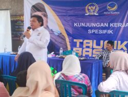 Sambangi Panjang, Taufik Basari Dicurhati Asap Proyek dan DBD Akibat Sampah