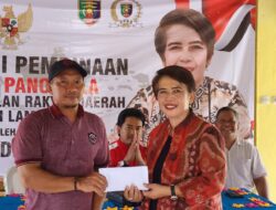 Sambangi Masyarakat Desa Wonokerto Tubaba, Budhi Condrowati: Jangan Tinggalkan Budaya Gotong royong