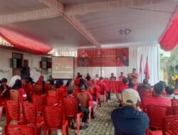 PDI Perjuangan Pesawaran Gelar Halal Bihalal, Pererat Silaturahmi Antar Kader