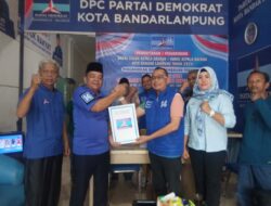 Kader Pertama Daftar di Penjaringan Demokrat Bandarlampung, Senulingga: Bismillah, Siap!