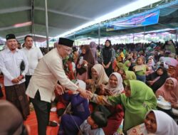 Bacagub RMD Hadiri Pengajian Akbar dan Pelantikan Muslimat NU Mesuji