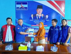 Istri Bupati Dendi Daftar Penjaringan Demokrat