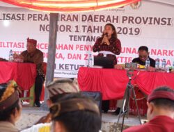 Ketut Dewi Nadi Ajak Masyarakat Rumbia Perangi Narkoba