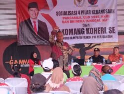 Gelar Sosialisasi Empat Pilar Kebangsaan di Lampung Tengah, I Komang Koheri Bicara Soal Kebhinekaan