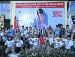 54 Organ Relawan Deklarasi RMD Gubernur Lampung