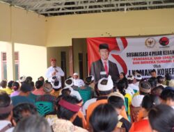 I Komang Koheri Ajak Masyarakat Seputih Raman Pegang Teguh Empat Pilar Kebangsaan