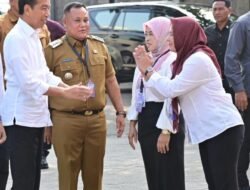 Bupati Nanang Sambut Hangat Kedatangan Jokowi di Lamsel