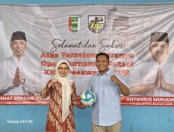 Kompak Hadir di Turnamen Futsal KNPI Pesawaran, Nanda-Antonius Beri Sinyal Berpasangan