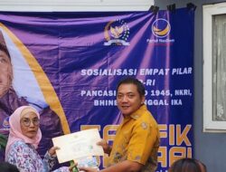 Sosialisasikan Empat Pilar MPR RI ke Masyarakat Sukarame, Taufik Basari Bicara Pertanian