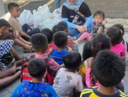 Peringati HAN 2024, Gerindra Bagikan Susu dan Biskuit Gratis ke Anak-anak Bandarlampung
