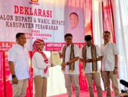 Usung Nanda-Antonius, Koalisi Merah Putih Berkibar di Pesawaran