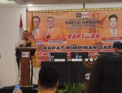 Gelar Rapimda, Hanura Lampung Gas Pilkada