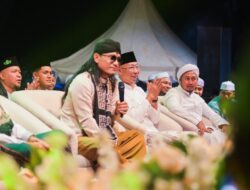 Puluhan Ribu Warga Pringsewu Bersholawat Bersama RMD