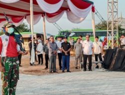 Ketua DPRD Bersama Pj Gubernur Lampung Tinjau Persiapan Peringatan HUT RI di Kota Baru Lampung Selatan