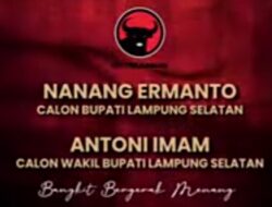 PDI Perjuangan Resmi Usung Nanang-Antoni di Pilkada Lamsel