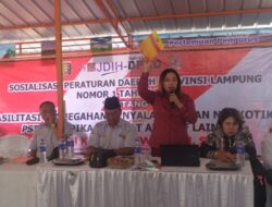 Dewi Nadi Ajak Masyarakat Lampung Tengah Perangi Narkoba