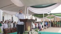 Cawagub dr. Jihan Nurlela Jadi Pembina Upacara Hari Santri Nasional 2024 di Jatiagung