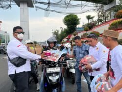 Dukung Paslon Ardjuno, Lembaga Garuda Sakti Indonesia Berbagi Seribu Nasi Kotak untuk Masyarakat Bandarlampung