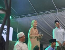 Mirza-Jihan Bersalawat Bersama Ribuan Warga Lampung Tengah