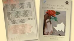 Buku ‘Tanah Pijak Bernama Lampung’ dan Musik-Lagu AI Akan Diluncurkan