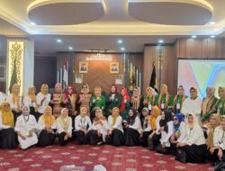 Nurhasanah Ajak Srikandi TP Sriwijaya Lampung Solid dan Kompak