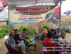 Reses Elsan Tomi; Warga Keluhkan Dampak Lingkungan Pabrik Gula di Terbanggi Besar