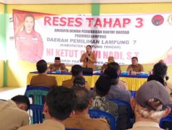 Dewi Nadi Serap Aspirasi Warga Padang Ratu: Jalan Gelap, Balai Kampung Tak Layak, Petani Butuh Perhatian