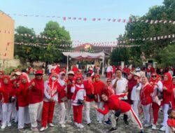 Semangat Kemerdekaan Warga Way Halim Permai Tumpah di Jalan Sehat