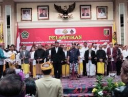 Resmi Dilantik, Pengurus LPDG dan Pengukuhan Sabha Kertha Provinsi Lampung Periode 2025–2030