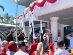 Ratusan Kader Gerindra Lampung Tumpah Ruah di Puncak HUT RI ke-80