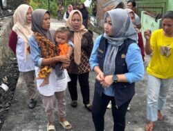 Dewi Mayang Suri Djausal Pimpin Penyaluran Bantuan untuk Warga Terdampak Kebakaran