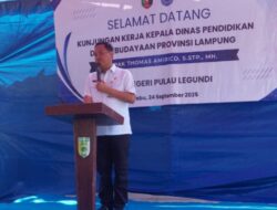Wujud Pemerataan Pendidikan, Pemprov Lampung Revitalisasi SMA N Pulau Legundi Pesawaran