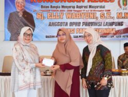 Elly Wahyuni Turun Menyerap Aspirasi Masyarakat Gedong Tataan