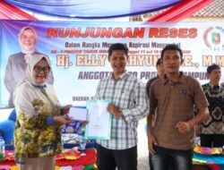 Elly Wahyuni Berikan Dukungan Turnamen Sepak Bola Way Khilau