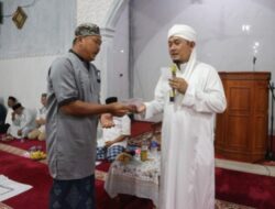 Anggota DPRD Lampung Puji Sartono Isi Tausiyah Isra Mi’raj di Jatimulyo
