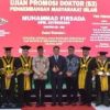 Ketua DPRD dan Gubernur Hadiri Promosi Doktor, Disertasi Firsada Soroti Pencegahan Radikalisme