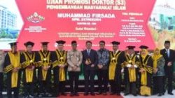 Ketua DPRD dan Gubernur Hadiri Promosi Doktor, Disertasi Firsada Soroti Pencegahan Radikalisme