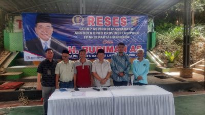 Budiman AS Dicurhati Rumah Transmigrasi dan Data Bantuan Pemerintah