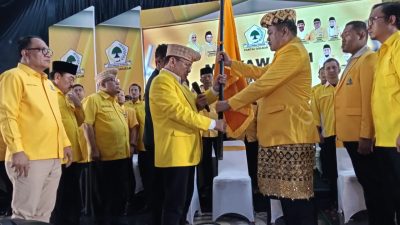 Terpilih Aklamasi, Musa Ahmad 2 Periode Pimpin Golkar Lampung Tengah