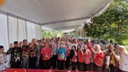 Dewi Nadi Teguhkan Pancasila di Lampung Tengah