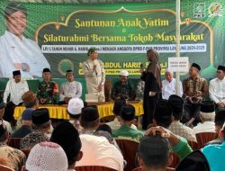 Munir Satukan Ulama dan Warga, Santunan Yatim hingga Janji Kawal Pembangunan Lamteng